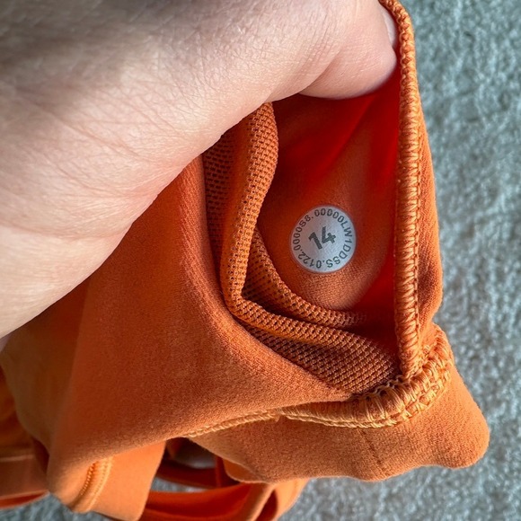 Lululemon Align Tank Top Bundle Size 14 Nulu V-Neck Yoga Burgundy Orange Pink - Picture 9 of 14